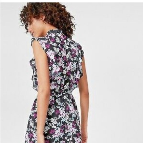Express Floral Dress - Picture 2 of 5